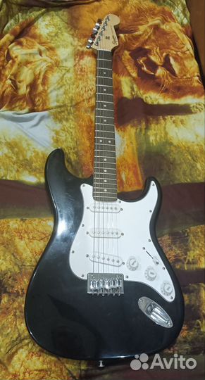 Электро гитара Fender Squier MM Stratocaster Black