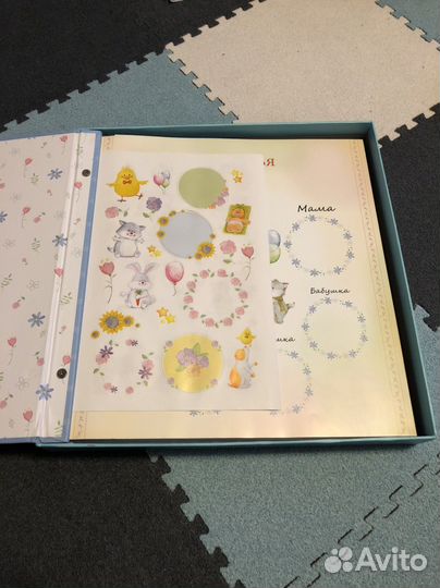 Детский фотоальбом-книга наш малыш