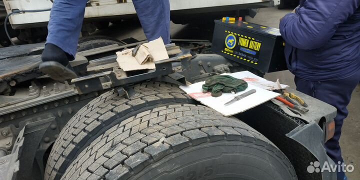 Комплект Аккумулятор 225ач на Volvo Тюмень 1500А о