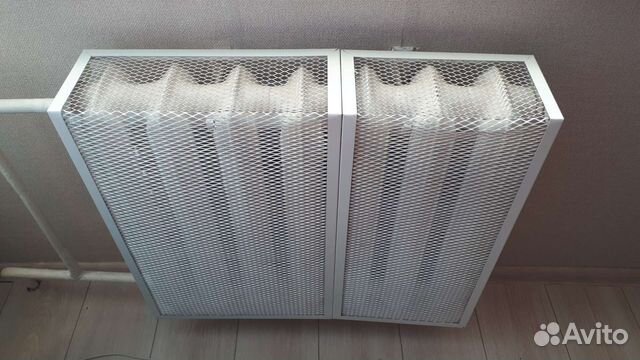 Экран на чугунную батарею 7колен 2шт