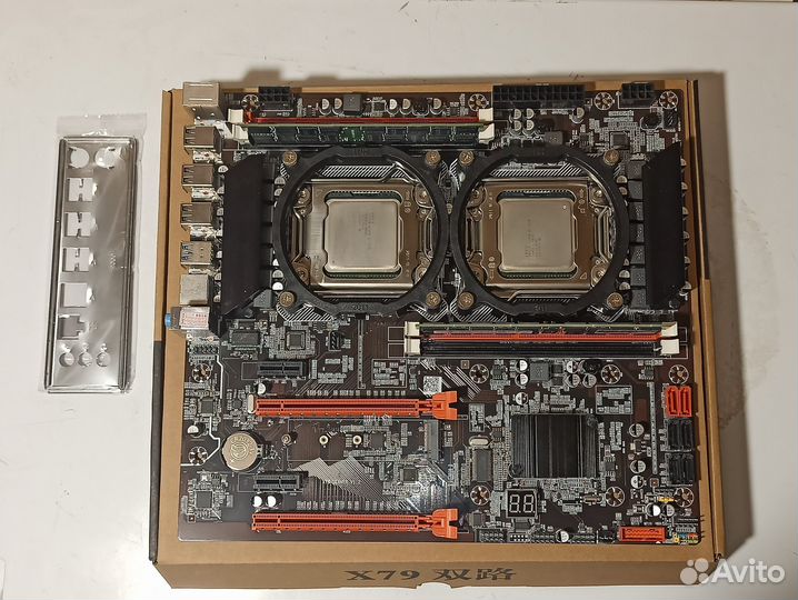 Связка Xeon 12 ядер (2xE5-2620) 32 Gb RAM + кулеры