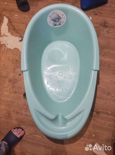 Ванночка для купания с горкой