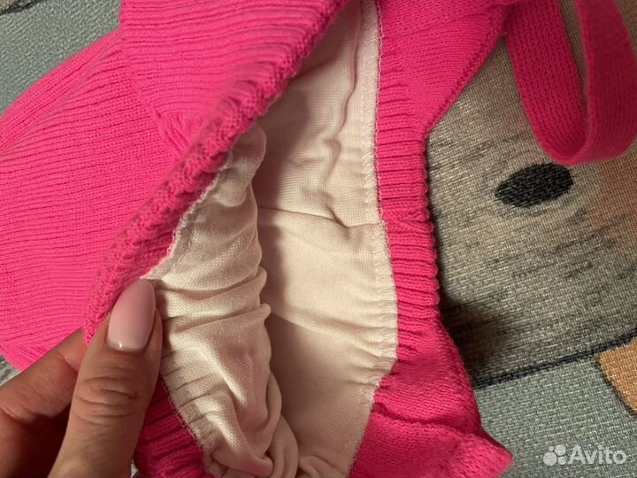 Шапка зимняя для девочки 52 54