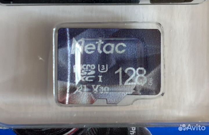 Карта памяти Micro SD 128 GB Netac