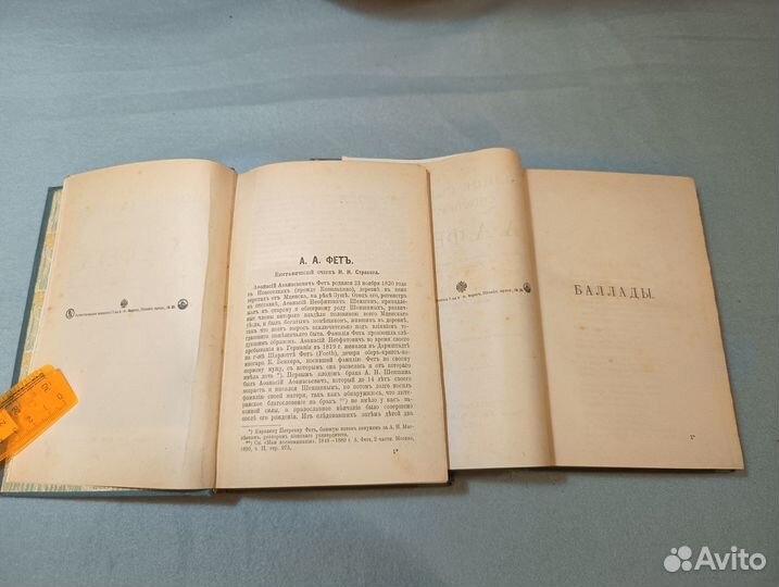 Фет А.А. Полное собрание стихотворений в 2-х т 191