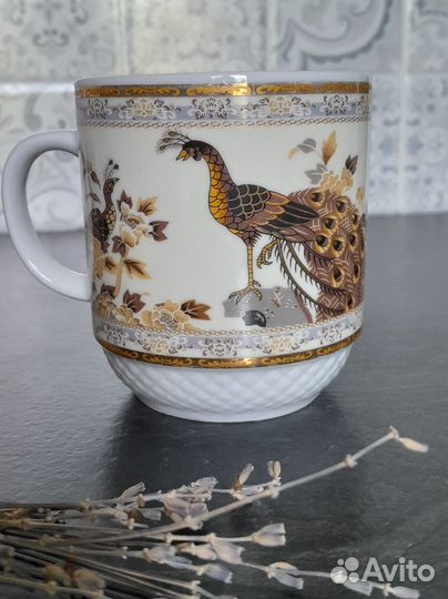 Фарфоровая кружка 