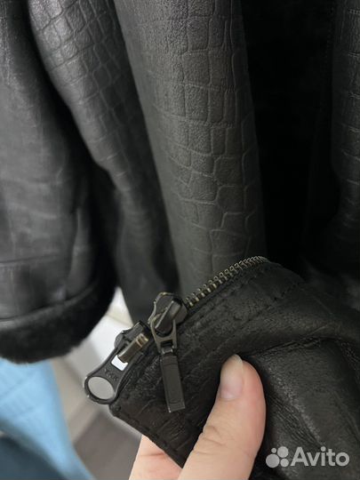 Дубленка натуральная мужская 60 62