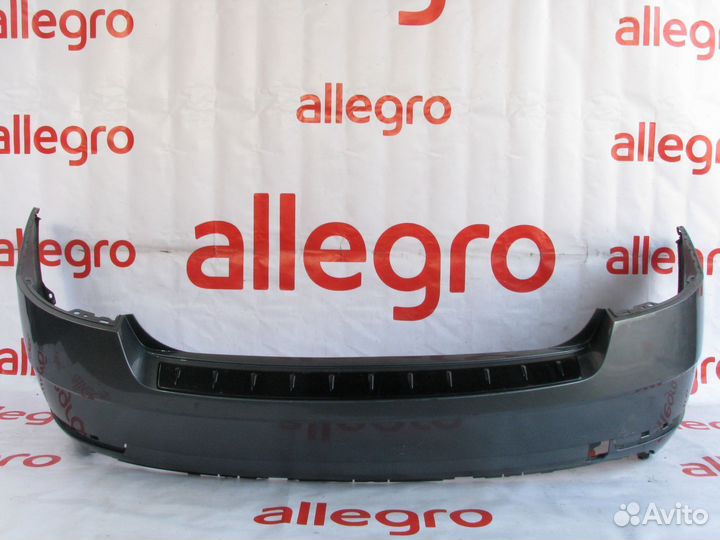 Skoda Octavia A7 бампер задний рестайлинг 2017+