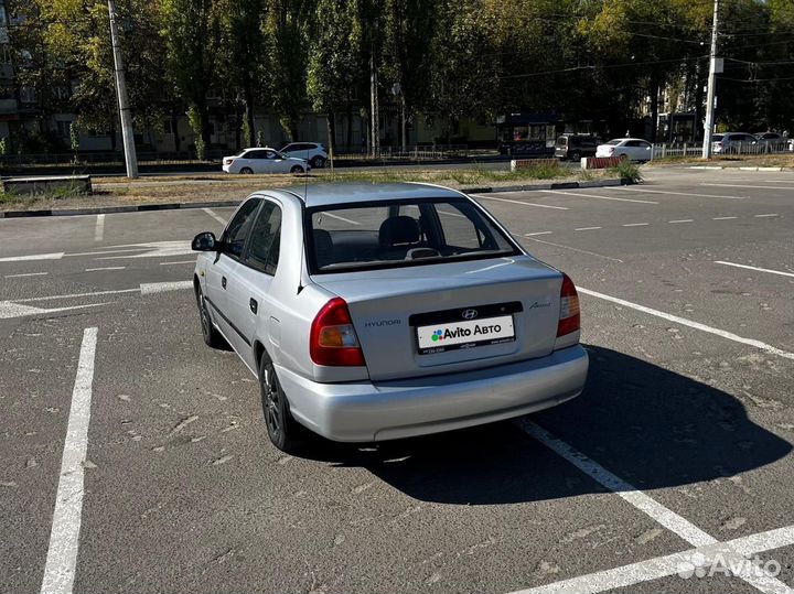 Hyundai Accent 1.5 МТ, 2004, 150 000 км