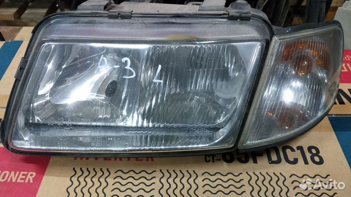 Фара ауди-3, левая