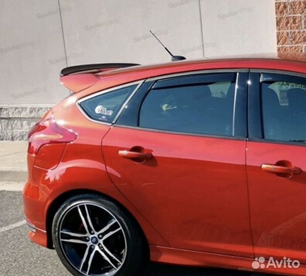 Лип спойлер Ford Focus 3 хэтчбек