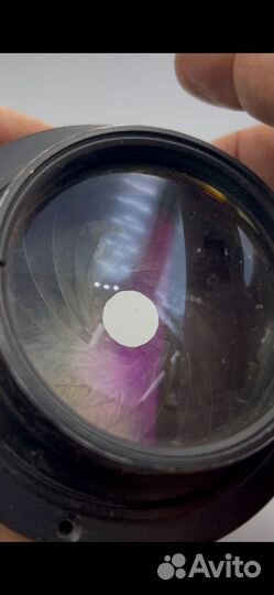 Объектив индустар И-37,4.5/300 диафрагма рабочая