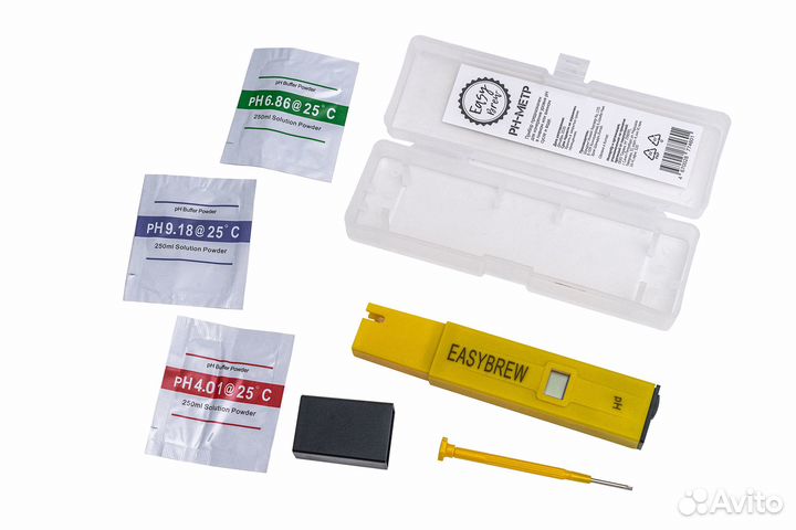 PH-метр цифровой. Полоски индикаторные