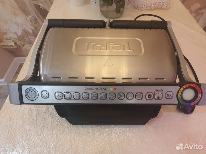 Гриль tefal optigrill xl