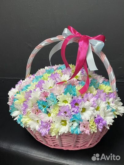 Корзина с цветами