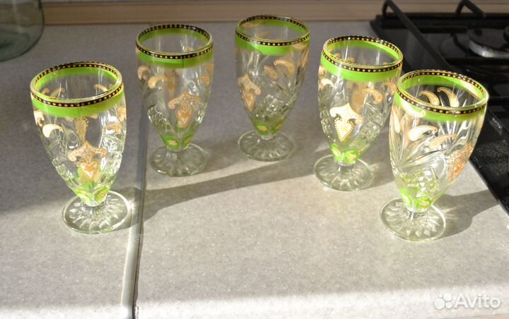 Фужеры 5 штук