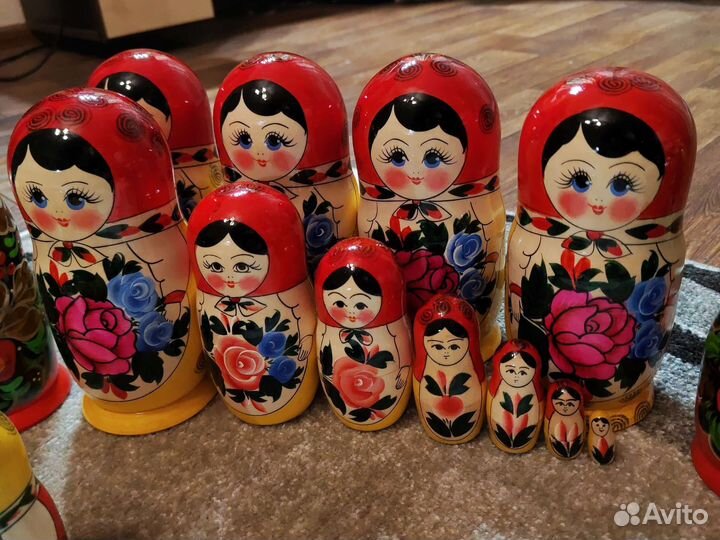 Матрешка, шкатулка