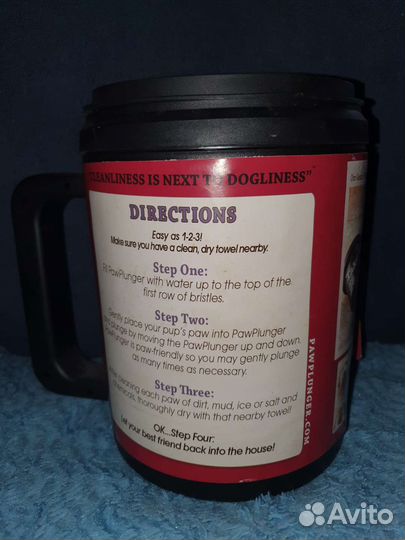 Лапомойка Paw plunger large