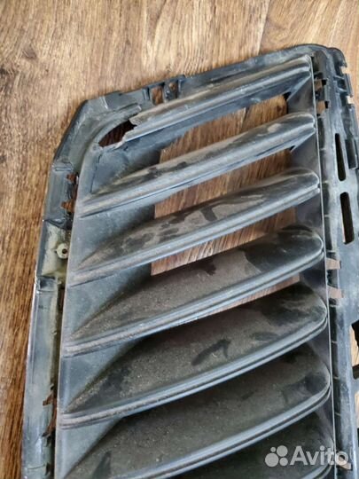 Усилитель заднего бампера для шкоды а5. Решетка