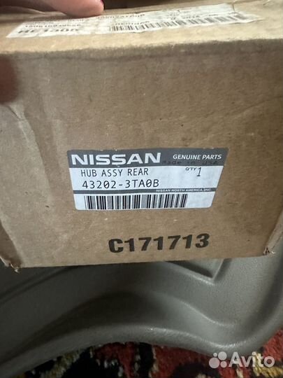 Ступица задняя Nissan Teana L33 J32