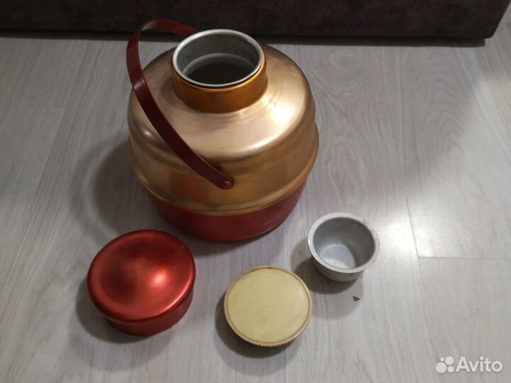 Термос СССР алюминиевый