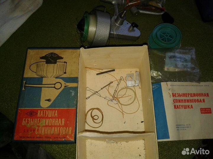 Катушка для спиннинга СССР