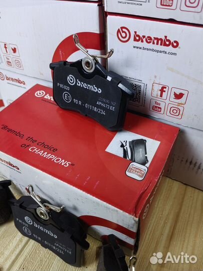 Колодки тормозные Brembo зад Seat Skoda VW