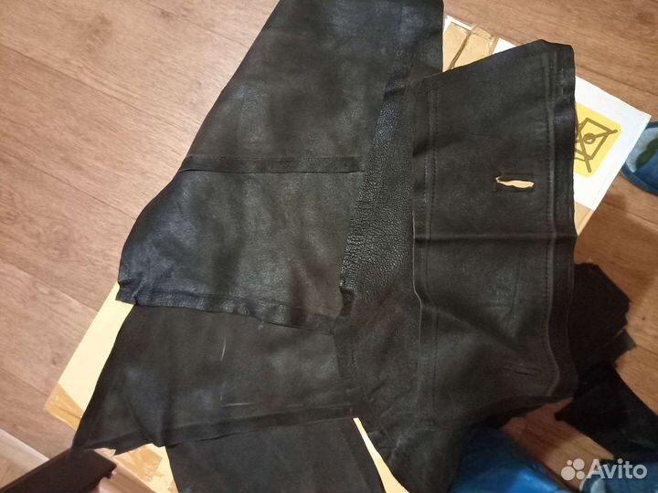 Кусочки натуральной кожи