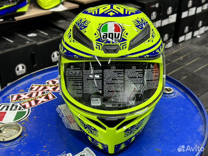 Шлем AGV K1 Winter test 2015