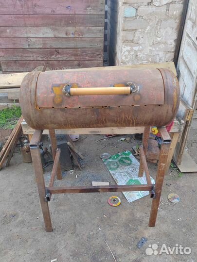 Мангал из газового баллона