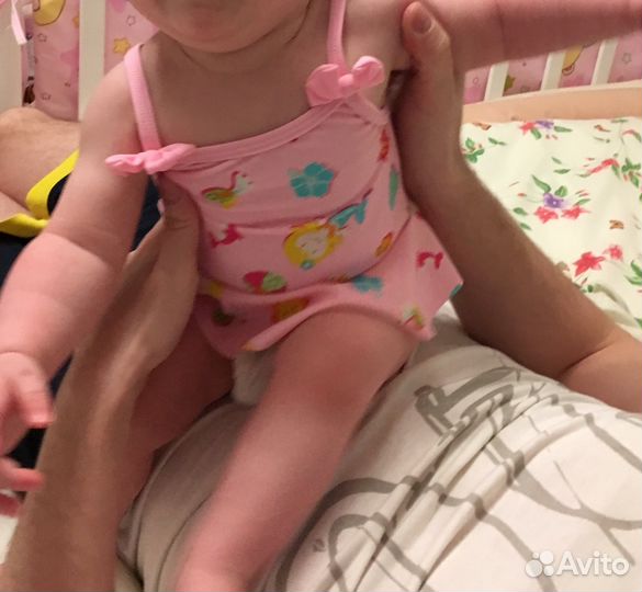 Купальник, кепка для пляжа