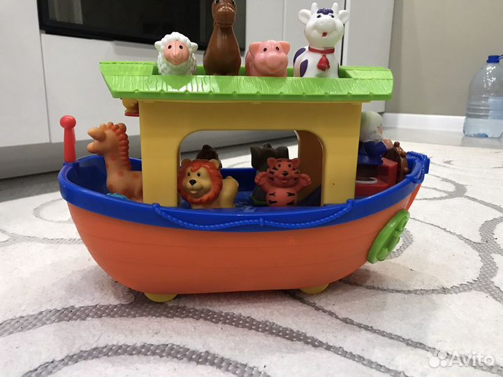 Игрушка Корабль ноев ковчег с музыкой