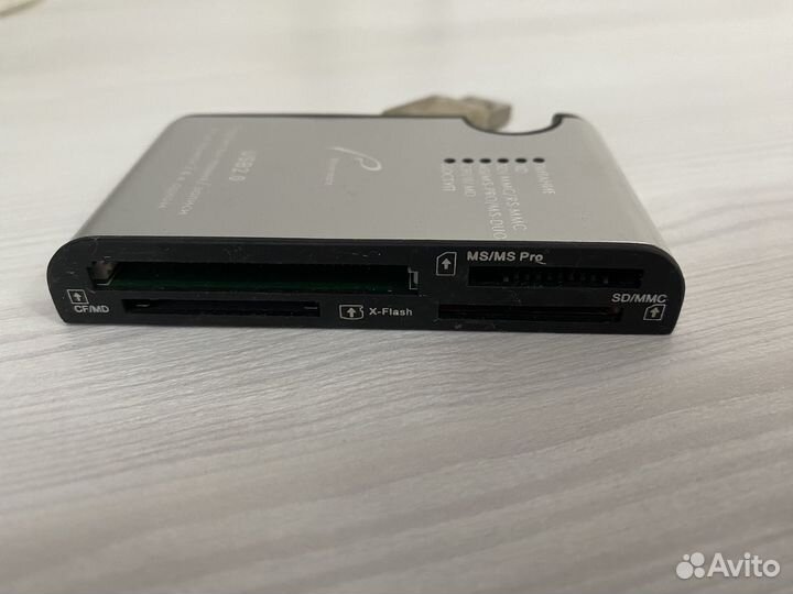 Алюминиевые USB кард-ридер