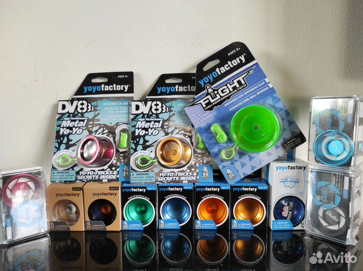 Йо-йо, YoYoFactory Wedge/Flight/Shutter/Horizon