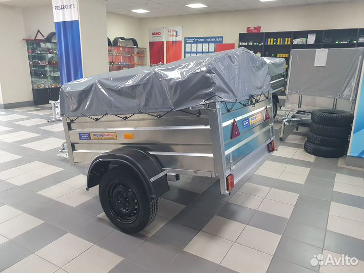 Прицеп Титан 1713 05 с тентом 350 мм