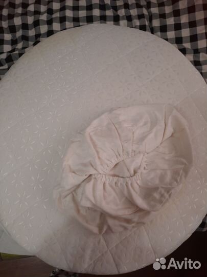 Матрас детский круглый с непромокающим чихлом