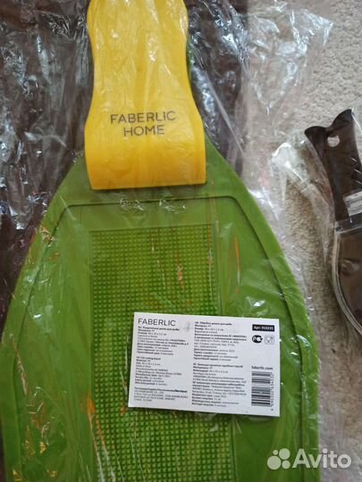 Доска разделочная и скребок Faberlic для рыбы