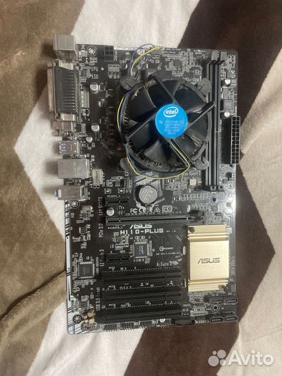 Процессор intelcore i5 7400 + мат. плата ASRock