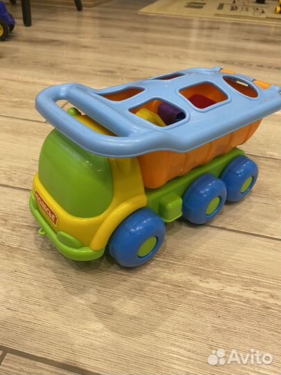 Сортер машинка полесье