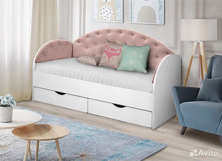 Кровать съёмный борт диван для малыша