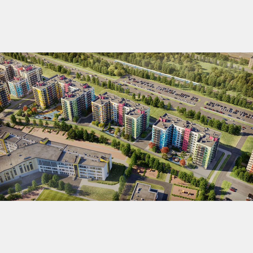 2-к. квартира, 68,9 м², 7/9 эт.