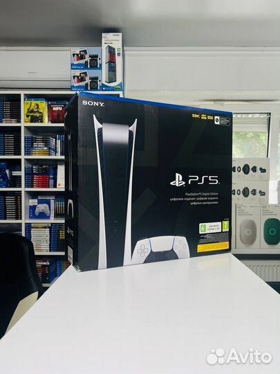 PlayStation 5 825Gb Digital Edition Гарантия 12 ме