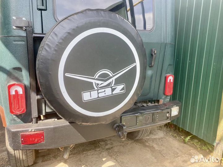 Силовой бампер на УАЗ хантер