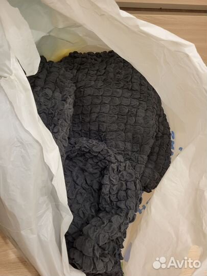 Чехол на угловой диван с левым выступом