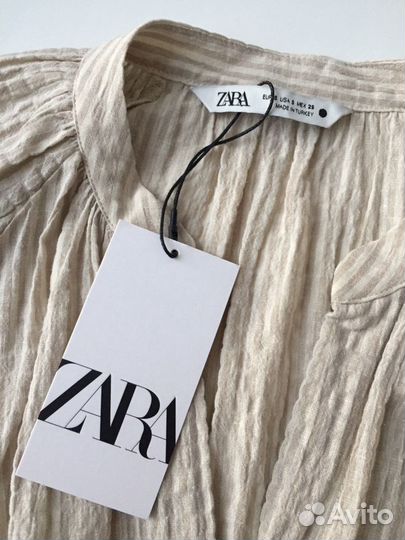 Zara Платье рубашка Новое