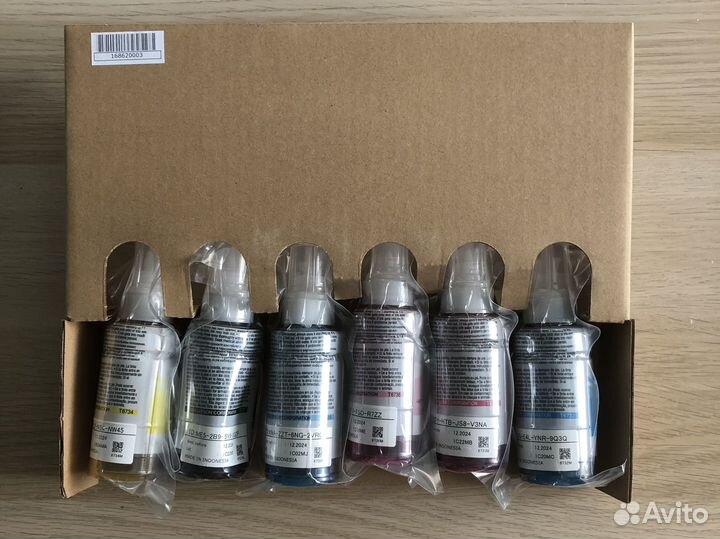 Чернила для принтера Epson L800, L805, L1800