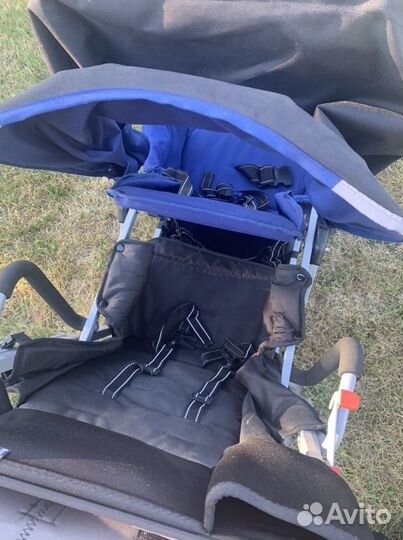 Коляска для погодок или двойни joovy ultralight