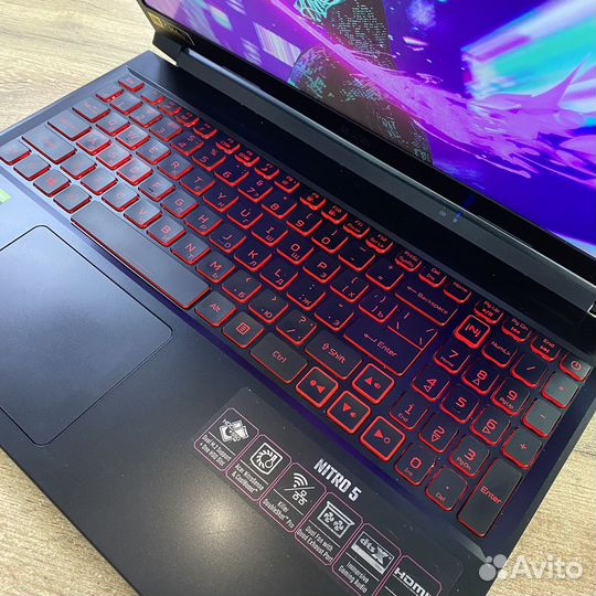Игровой ноутбук Ноутбук Acer Nitro 5 AN515-57-548J