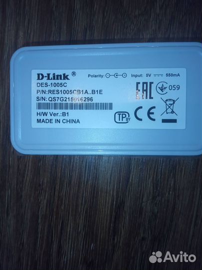 Коммутатор D-link DES-1005C