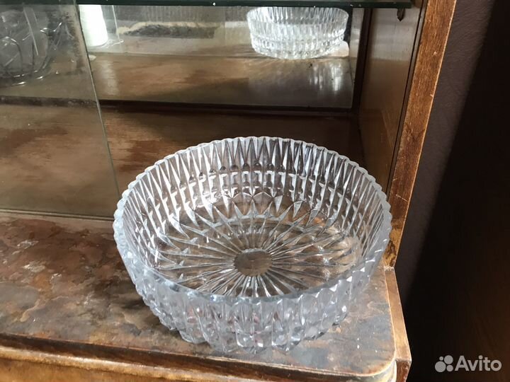 Набор столовой посуды хрустальная